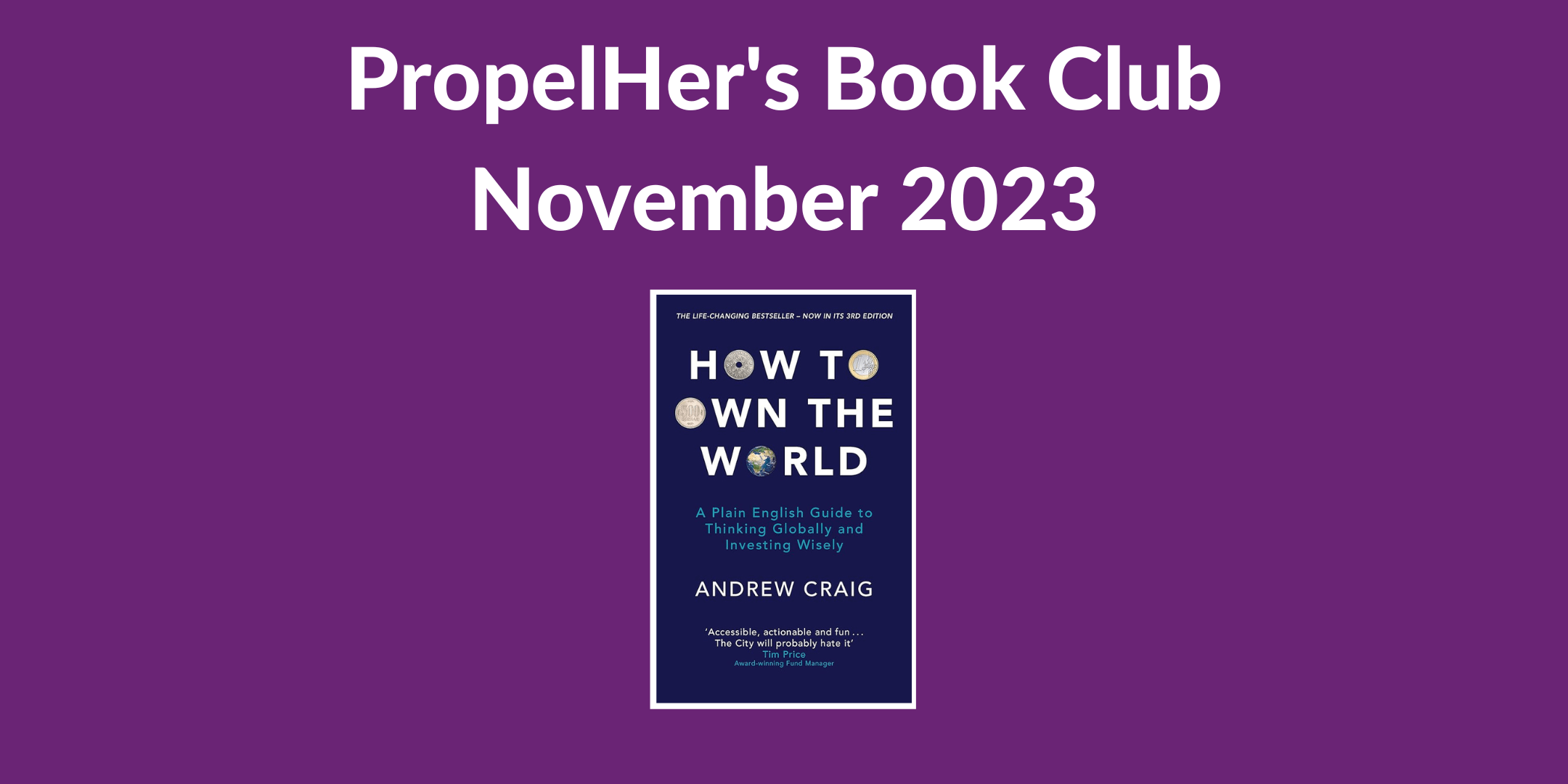 Book Of The Month November 2023 How To Own The World PropelHer book-of-the-month-november-2023-how-to-own-the-world-propelher